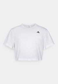 TRAIN ESSENTIALS BOXY WORKOUT - Sportska majica - white