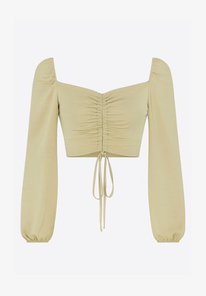 Elara, Blouse - sand