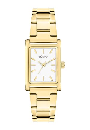 MIT ECKIGM GEHÄUSE - Horloge - gold-coloured