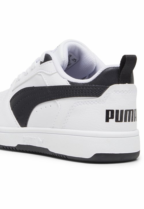 PUMA REBOUND LOW SNEAKER - Trainers - white/black/black — photo 4