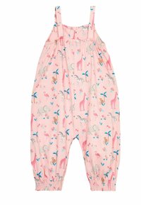 JoJo Maman Bébé BRIGHT REGULAR FIT - Kezeslábas - pink jungle safari