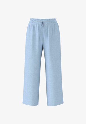 Selected SLFVIVA GULIA LONG SUN PANT - Nadrágok - cashmere blue