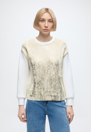 Marc Cain Maglione - champagne gold-coloured