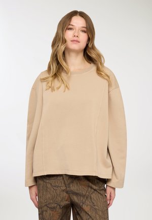 BALLOON - Maglietta a manica lunga - sabbia