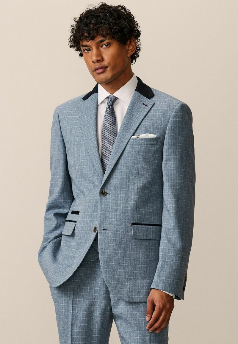 Next TAILORED FIT - REGULAR FIT - Blazer - light blue