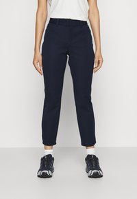 GAP Petite V-SKINNY ANKLE BISTRETCH - Vaqueros pitillo - true indigo