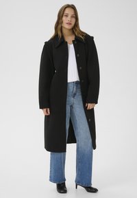 Kaffe Palton clasic - black deep