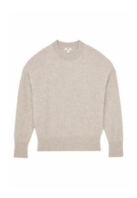 MISHA BRUSHED CREW NECK - Trui - oatmeal neutral