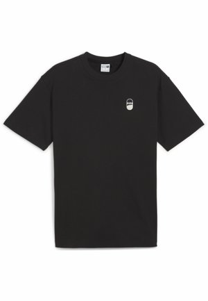 DOWNTOWN LOGO - T-shirt med print - black