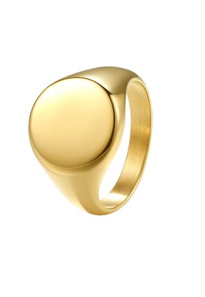 ROUND SIGNET - Ring - gold-coloured