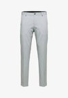 SLHSLIM LIAM - Pantaloni - light grey melange