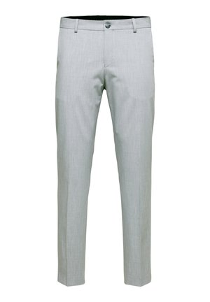 Selected, SLHSLIM LIAM  - Παντελόνι - light grey melange