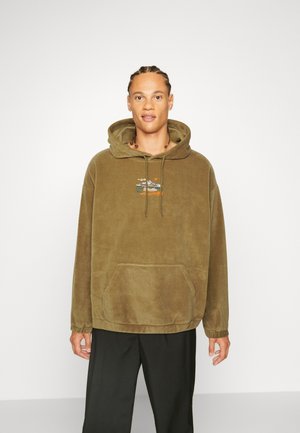 MOUNTAIN GRAPHIC UNISEX - Felpa con cappuccio - sand