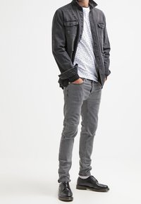 Topman Langarmshirt - white