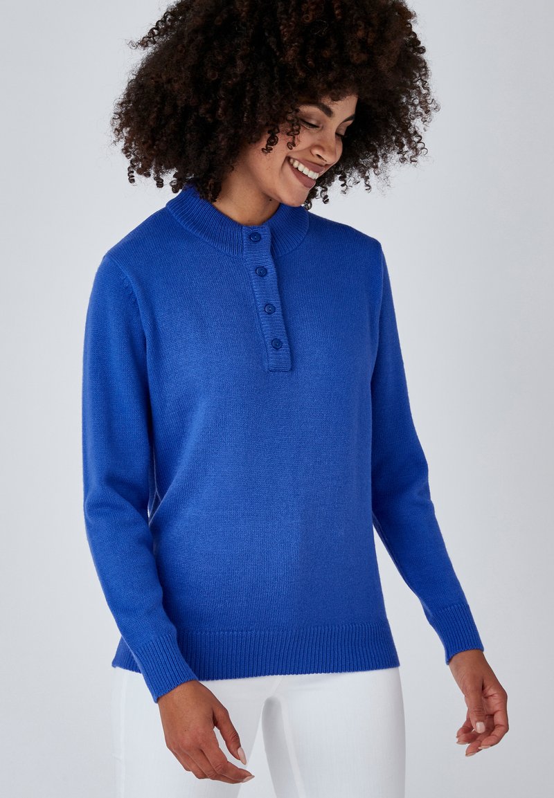 Damart BOUTONNÉ - Maglione - Porcelain Blue