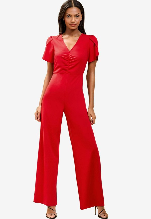 REGULAR FIT - SHORT SLEEVE V-NECK  - Jumpsuit