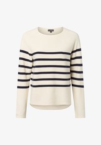 Niet geselecteerd, ecru/marine