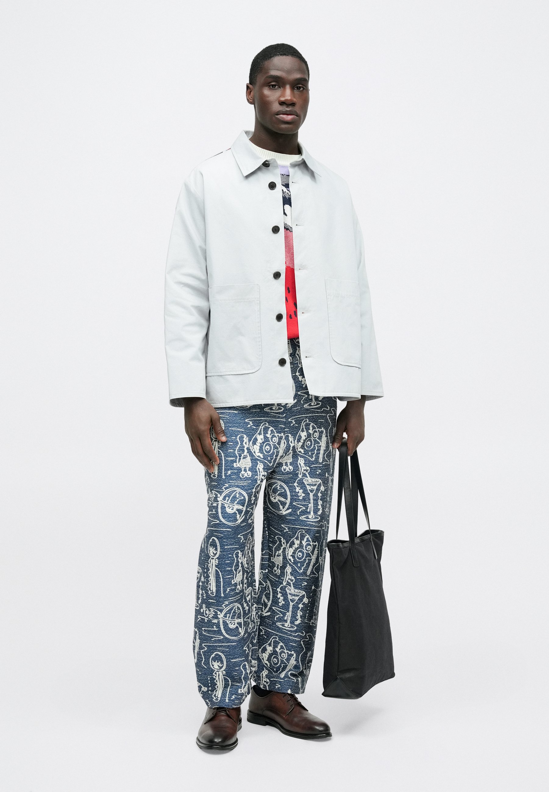 Henrik Vibskov CARE JACKET - Light jacket - light blue - Zalando.co.uk