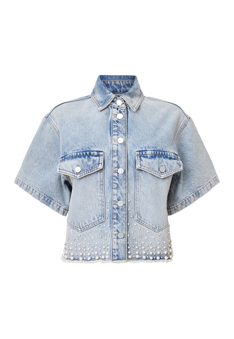 AllSaints Overhemdblouse blauw