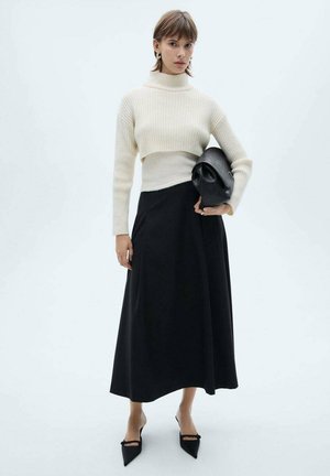 A-lijn rok - black