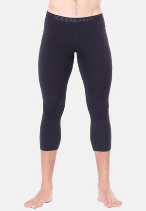 100% MERINO 200 OASIS LEGLESS 3/4 SPORTS TROUSERS SCHWARZ - 3/4 Sporthose - schwarz