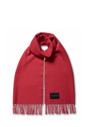 FALKE BASIC STOLA WITH FRINGES UNISEX - Écharpe - coralred