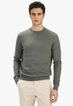 John Henric, TIMELESS BREATHABLE - Stickad tröja - green