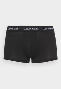 Calvin Klein Underwear LOW RISE TRUNK STRETCH 3 PACK - Boxer alsónadrág - black