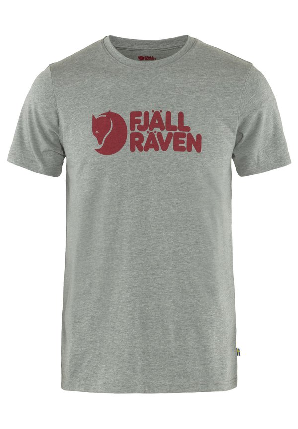 LOGO - Print T-shirt - grau