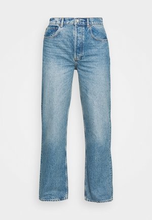 Boyish THE ZIGGY HIGH RISE - Calças de ganga de corte relaxado - dark blue