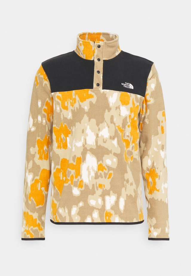 GLACIER SNAP NECK - Sweat polaire - tan