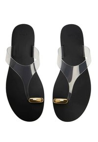 Mango RING - Infradito da bagno - black