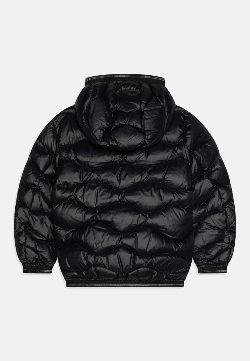 Blauer BRINTON JUNIOR Winterjacke black/schwarz