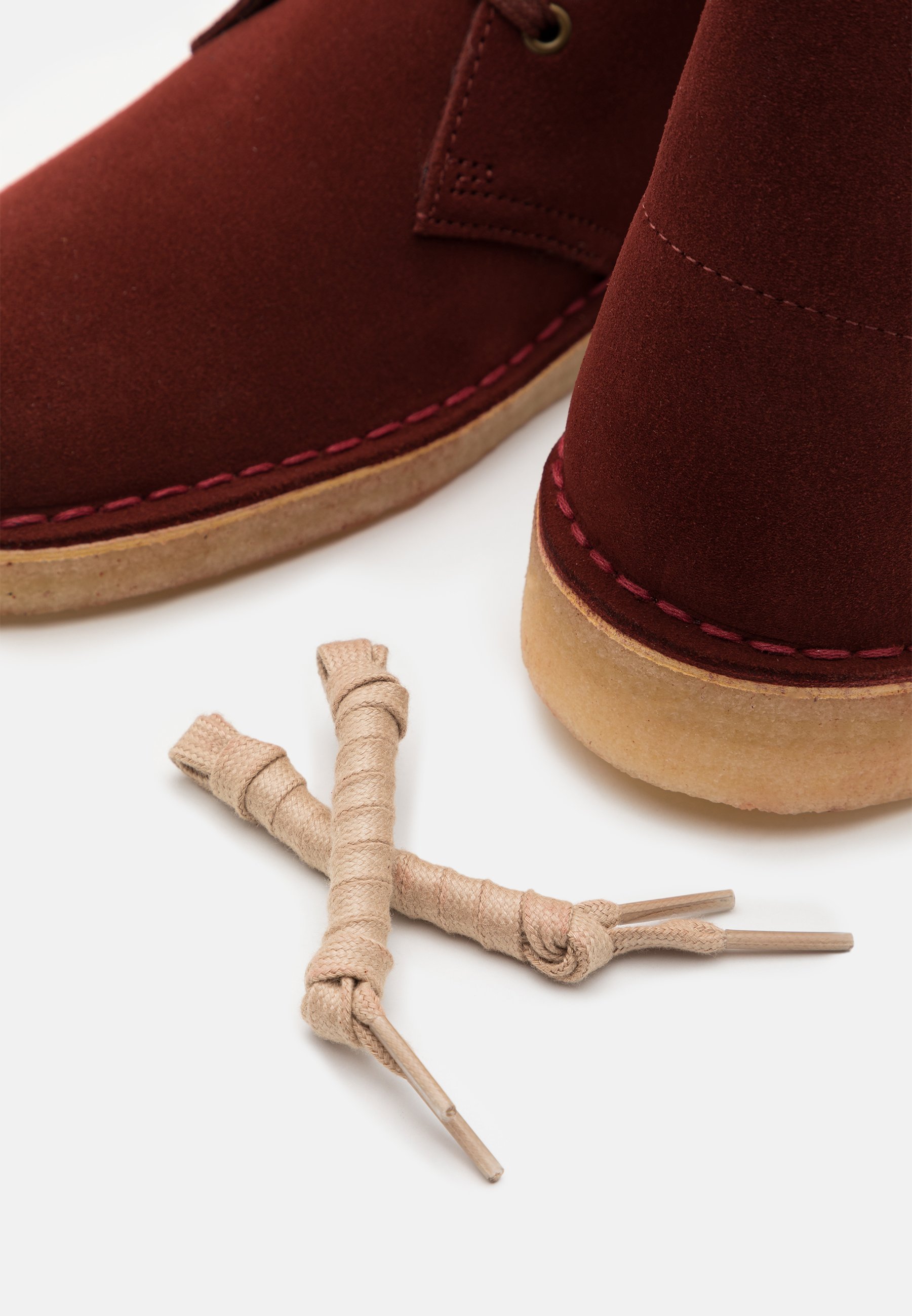 Clarks Originals DESERT BOOT Casual snøresko rust brown Clarks Originals DESERT Casual snøresko brown Zalando.no