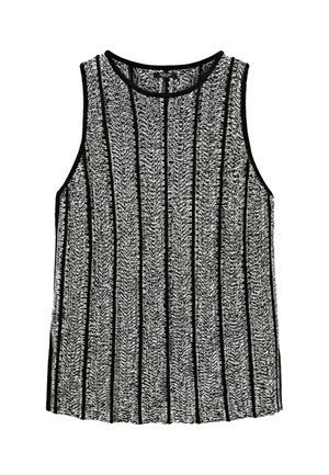 Massimo Dutti, Striktrøje - black