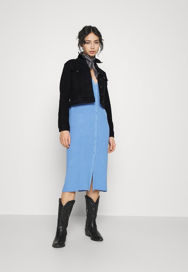 VMLUNA SLIM JACKET MIX  - Denim jacket2