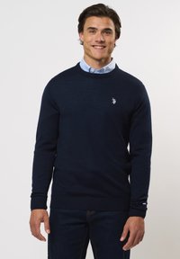 Strickpullover - dark sapphire