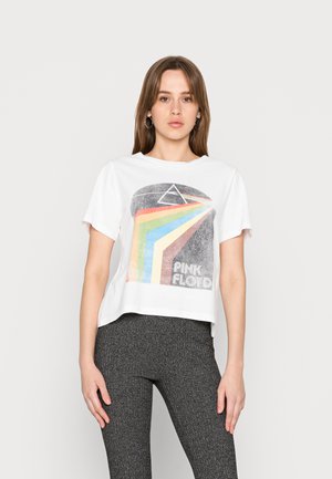 ONLPINK FLOYD LIFE - T-shirt con stampa - white