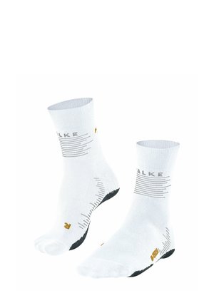 RU TRUE MOTION NEVOS RUNNING WITH U-TECH CUSHIONING - Calze sportive - white