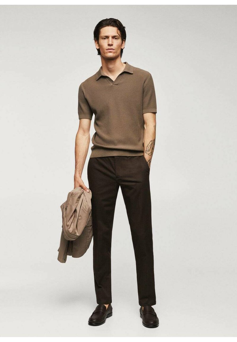Mango FLUID - Poloshirt - middenbruin/braun - Zalando.de