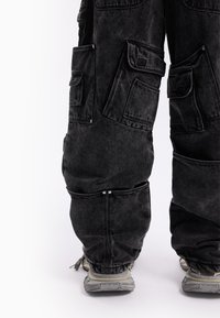 FAVELA MULTI POCKET UNISEX - Relaxed fit jeans - black