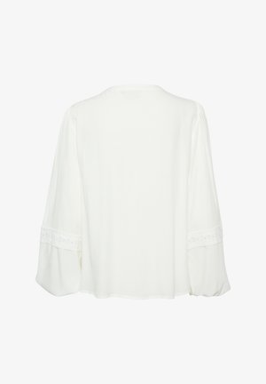Kaffe, KAFREYA DETAIL - Bluse - chalk