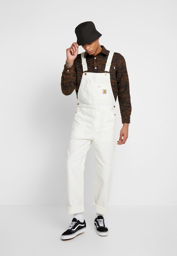 BIB OVERALL - Denim Dungarees - wax rinsed2