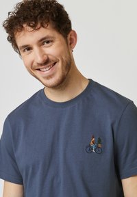 Faguo ARCY - Camiseta estampada - bleu