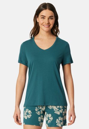 SET - Pyjama - dunkelgrün