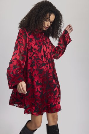 ELVA SHORT DRESS - Koktailové šaty/večierkové šaty - red