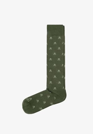 SKULL - Calcetines hasta la rodilla - khaki