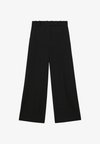 PETITE FIT - GABI WIDE-LEG SUIT TROUSERS . - Pantaloni - black