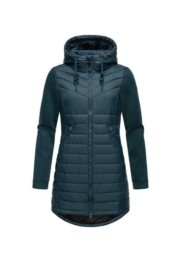 SANDRRA LONG - Wintermantel - petrol