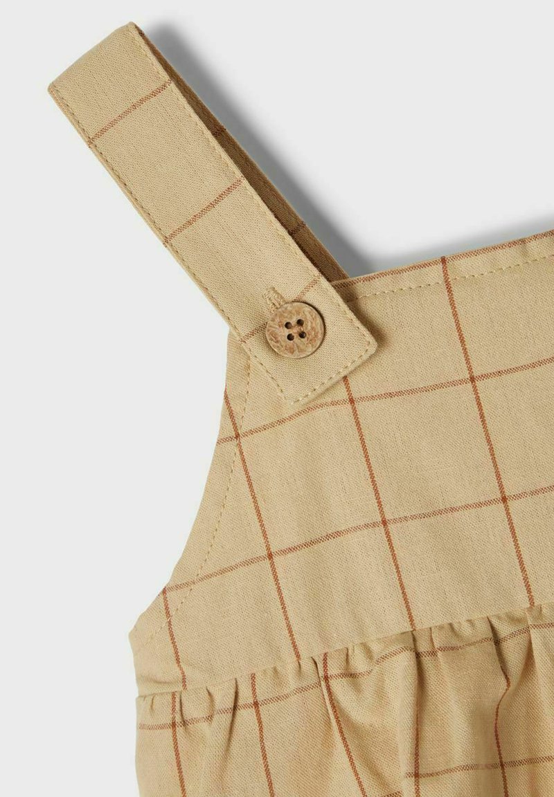 Kinder Jumpsuits & Playsuits | Lil' Atelier LOOSE FIT Latzhose croissant/beige - DU63909 Kinder Jumpsuits & Playsuits | Lil' Atelier LOOSE FIT Latzhose croissant/beige - DU63909